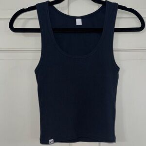 Elegant Midnight Blue Tank Top